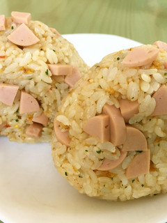 ☆ココイチカレー ソーセージ おにぎり-レシピのメイン写真