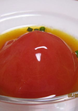 簡単で美味しい和風キラキラ♫冷やしトマト-レシピのメイン写真