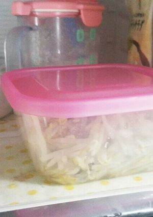 レンジでチンだけ　モヤシの保存-レシピのメイン写真