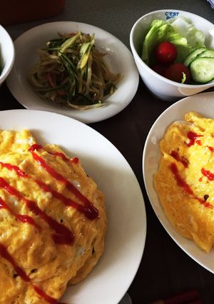 カフェの味を再現！しめじのオムライス-レシピのメイン写真