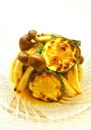 ☺簡単作り置き♪ズッキーニの焼きマリネ☺-レシピのメイン写真