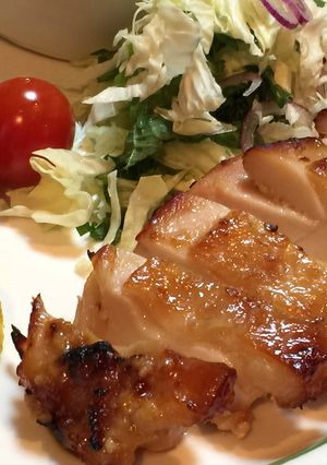簡単味噌の調味料につけて焼くだけょ。-レシピのメイン写真