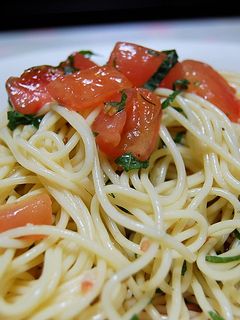 トマトと大葉の冷製パスタ-レシピのメイン写真
