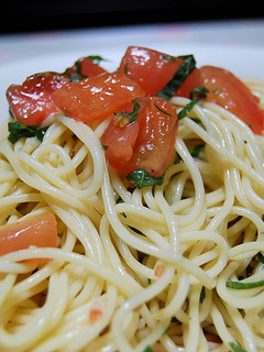 トマトと大葉の冷製パスタ-レシピのメイン写真