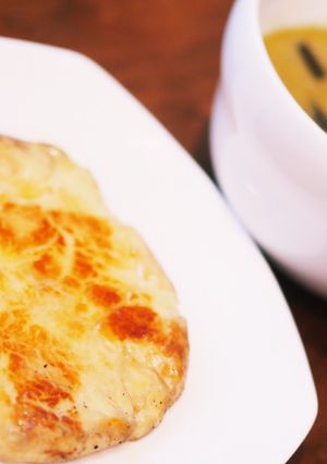 糖質制限カレー用！小麦粉不使用おからナン-レシピのメイン写真