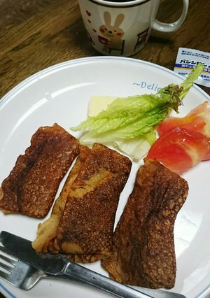きな粉deガレット風(蕎麦粉無し卵無し)-レシピのメイン写真