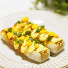 รูปของ ♡ちくわのCheezaツナマヨ焼き♡