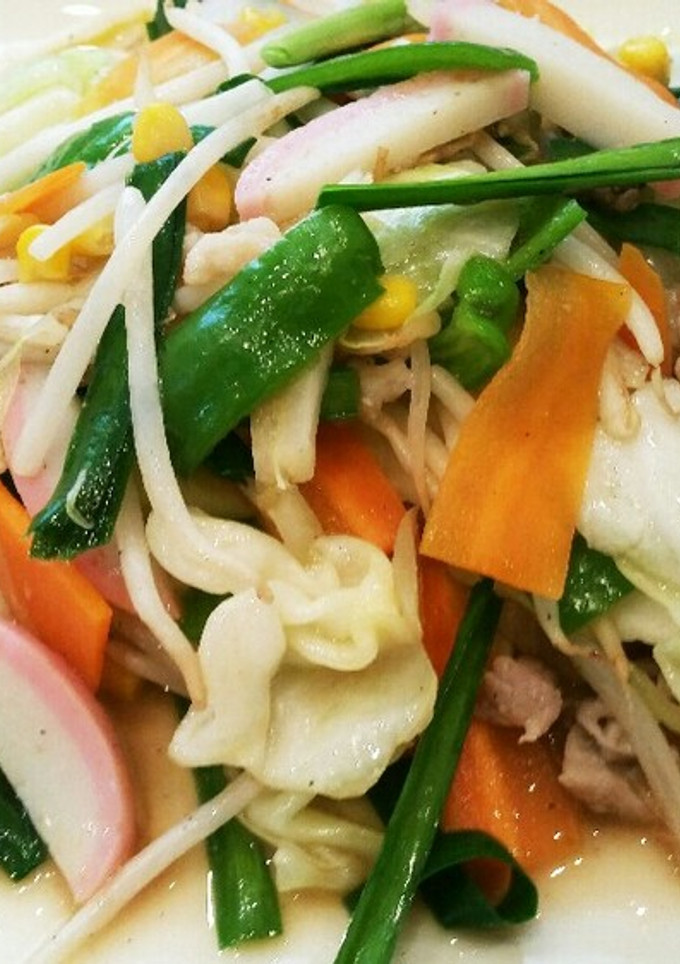 野菜たっぷりちゃんぽん風♡野菜炒め-レシピのメイン写真