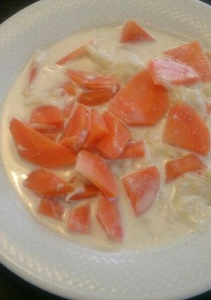 ワンタンのクリームパスタ-レシピのメイン写真