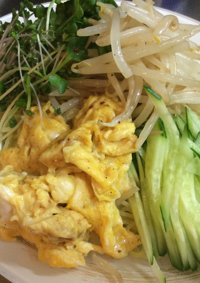 ふわとろ玉子の冷し中華-レシピのメイン写真