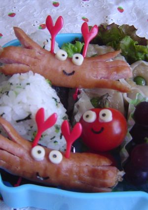 カニカニ弁当-レシピのメイン写真