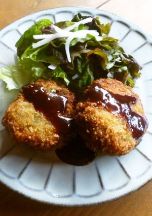 ニラたっぷり♡ポークメンチカツ♪-レシピのメイン写真