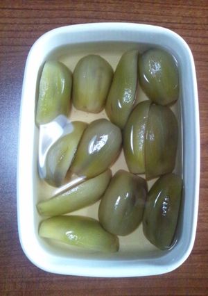 材料は二つだけ。なすのヒスイ煮-レシピのメイン写真