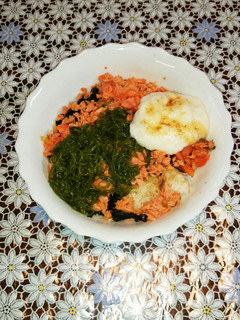 簡単!鮭フレークのネバネバ丼-レシピのメイン写真