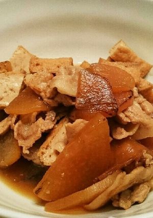 大根と豚肉の煮物❤-レシピのメイン写真