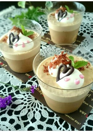 簡単デザート☆ふわぷるカフェオレプリン★-レシピのメイン写真