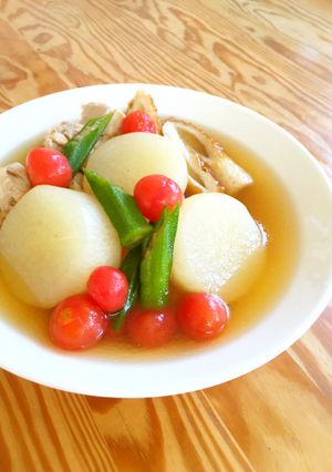 夏大根の冷やしおでん-レシピのメイン写真