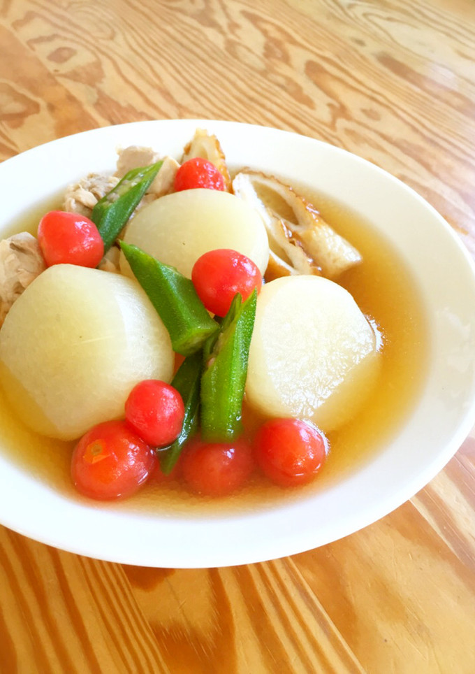 夏大根の冷やしおでん-レシピのメイン写真