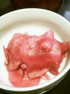 ♪野菜♪簡単紅生姜漬け-レシピのメイン写真