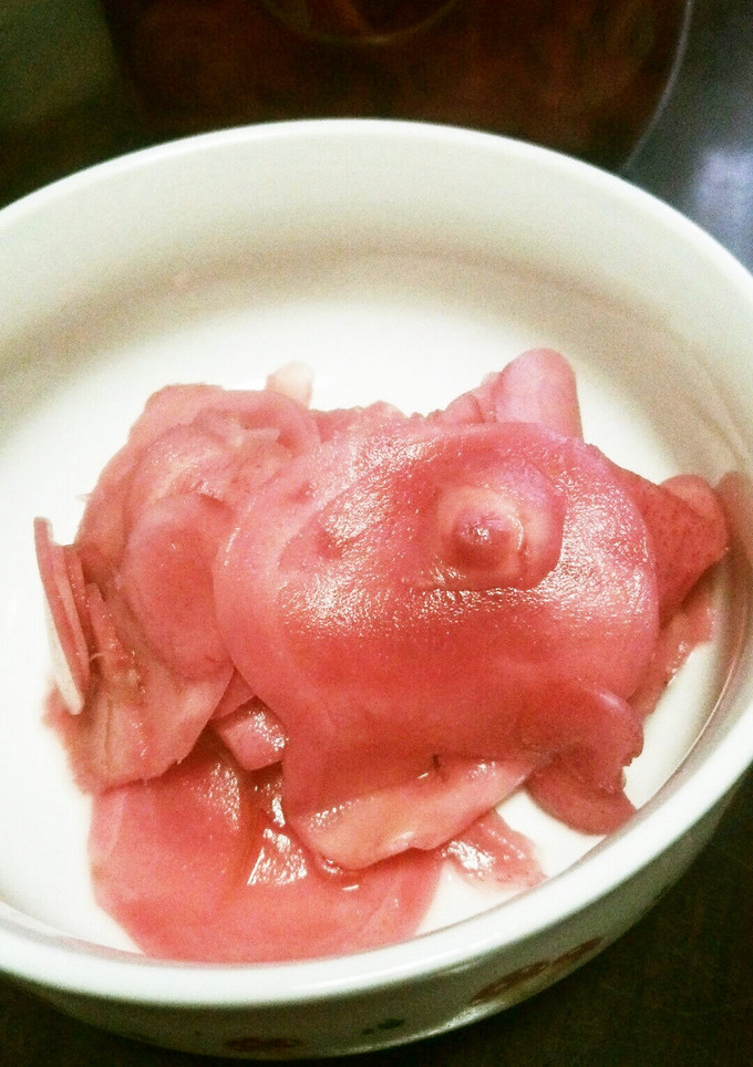 ♪野菜♪簡単紅生姜漬け-レシピのメイン写真