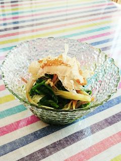 簡単☆薬味たっぷりネバネバおひたし-レシピのメイン写真