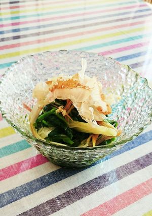 簡単☆薬味たっぷりネバネバおひたし-レシピのメイン写真