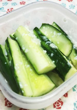きゅうりの塩麹レモン漬け-レシピのメイン写真