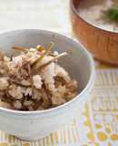 妊娠、授乳に！昆布かつお炊き込みごはん