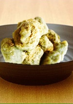 アーモンドミルクde抹茶白玉-レシピのメイン写真