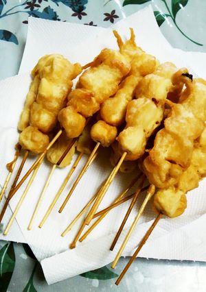 おつゆ麩の串天-レシピのメイン写真