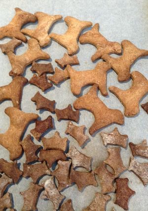 わんわんレシピ 型抜きクッキー-レシピのメイン写真