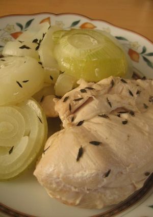 玉ねぎ大量消費！鶏肉と玉ねぎのタイム蒸し-レシピのメイン写真