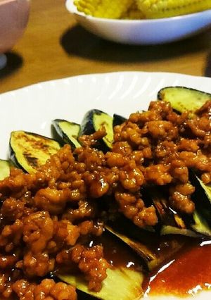 御飯がすすむ！長ナスの甘辛味噌ダレ☺-レシピのメイン写真