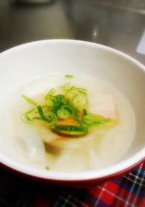 ☆スープ☆お酢deサッパリスープ-レシピのメイン写真