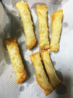 超簡単☆余った餃子の皮deチーズ巻-レシピのメイン写真