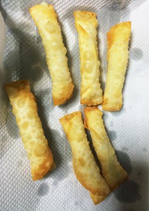 超簡単☆余った餃子の皮deチーズ巻-レシピのメイン写真