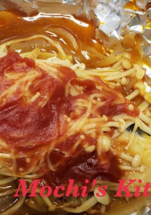 フライパン一つ♪たらケチャップホイル焼き-レシピのメイン写真
