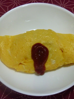 餃子inふあとろオムレツ♡-レシピのメイン写真
