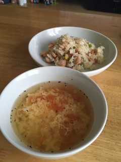 トマトと卵のスープ-レシピのメイン写真