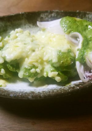 新じゃがのジェネベソース和えチーズ乗せ-レシピのメイン写真