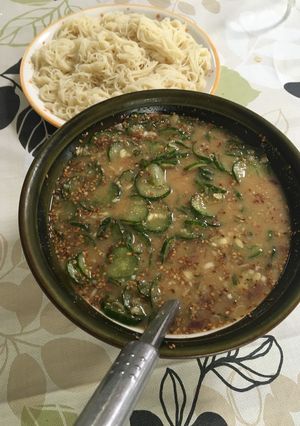 そうめん冷や汁 さらさら美味しい!-レシピのメイン写真