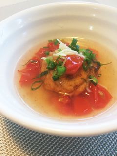 魚河岸あげのトマトあんかけ-レシピのメイン写真