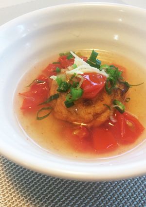 魚河岸あげのトマトあんかけ-レシピのメイン写真