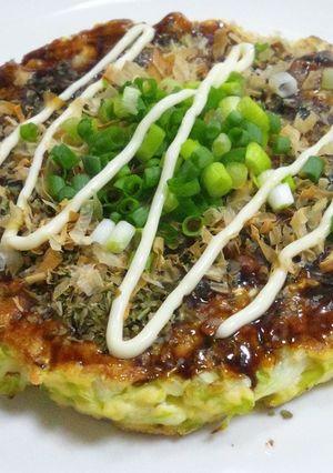 ヘルシー☆豆富お好み焼き-レシピのメイン写真