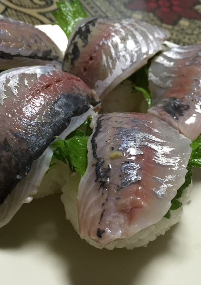 我が家の鯵寿司-レシピのメイン写真
