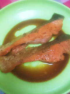 鮭の照り焼き-レシピのメイン写真