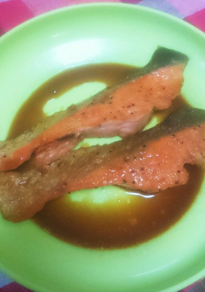 鮭の照り焼き-レシピのメイン写真