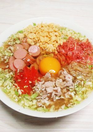 お家で楽しくもんじゃ焼き☆覚えやすい配合-レシピのメイン写真