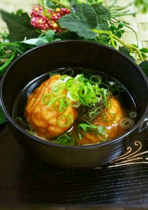 魚河岸あげで♥旨味たっぷり簡単お吸い物-レシピのメイン写真