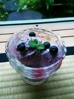 超~簡単!さっぱり☆ブルーベリーアイス-レシピのメイン写真